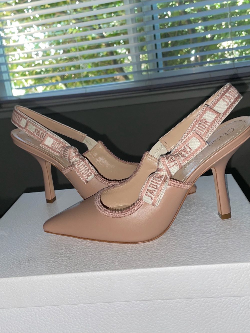 Dior J'Adior Slingback Pump in Nude Pink - Picture 2 of 2
